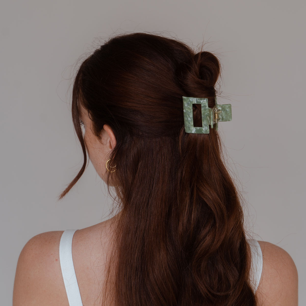 CLAIDE Lana Haarklammer grün Frisur - Foto 2