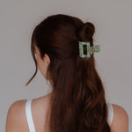 CLAIDE Lana Haarklammer grün Frisur - Foto 2
