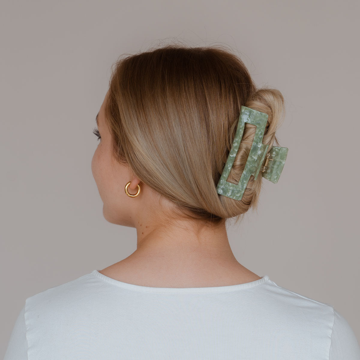 Claide Ester Haarklammer grün Frisur - Foto 2