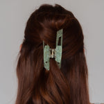 Claide Ester Haarklammer grün Frisur - Foto 5