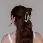 Claide Ester Haarklammer grün Frisur - Foto 3