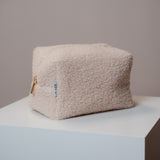 Kosmetiktasche aus Teddyfleece