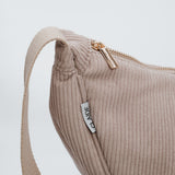 Cord Crossbody Bag beige