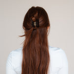 Haarklammer schwarz Frisur - Bild 7