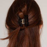 Haarklammer schwarz Frisur - Bild 9