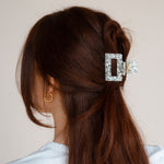 Claide Marja Haarklammer weiß Frisur - Bild 2