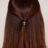 Claide Lune Haarklammer schwarz Frisur - Bild 9