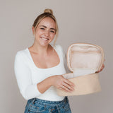 Teddy Travel Bag Beige