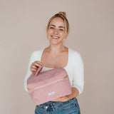 Cord Travel Bag Rosa