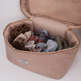 Cord Travel Bag Beige