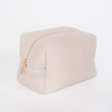Kosmetiktasche aus Teddyfleece