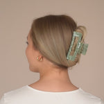 Claide Ester Haarklammer grün Frisur - Video 2