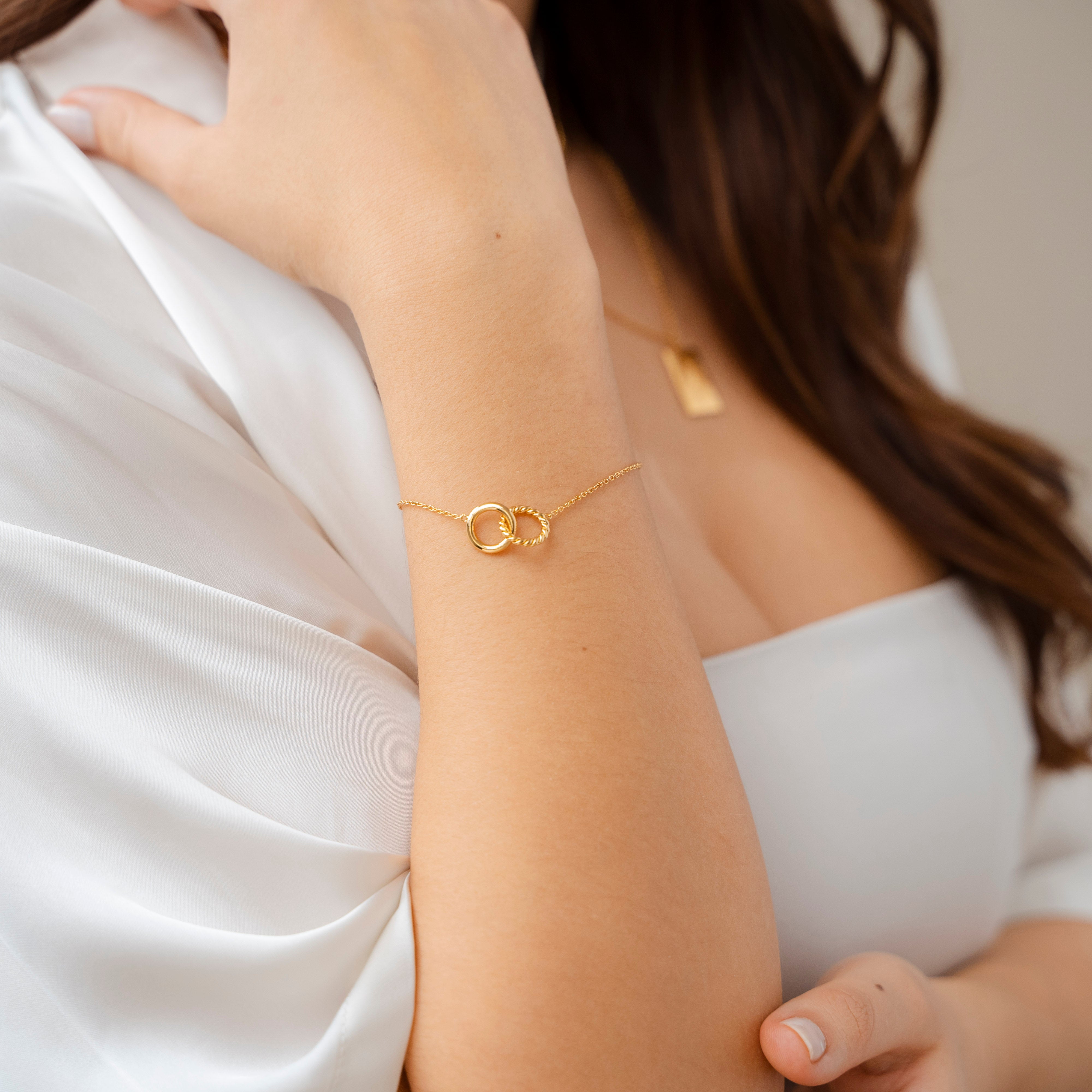 Faith Armband gold