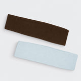 Haarband Bundle Blue & Brown (2er-Pack)