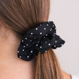 Scrunchies Black Polka Dot Bundle (3er-Pack)