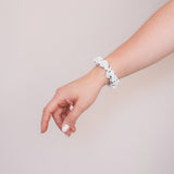 Scrunchies White Polka Dot Bundle (3er-Pack)