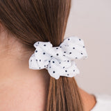 Scrunchies White Polka Dot Bundle (3er-Pack)