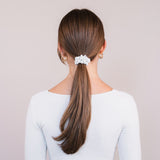 Scrunchies White Polka Dot Bundle (3er-Pack)