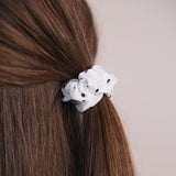 Scrunchies White Polka Dot Bundle (3er-Pack)