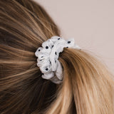 Scrunchies White Polka Dot Bundle (3er-Pack)
