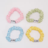 Mini Scrunchies Pastel Cotton Bundle (4er-Pack)