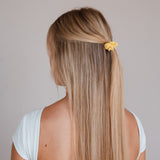 Yellow Cotton Scrunchies Bundle (3er-Pack)