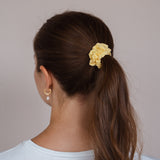 Yellow Cotton Scrunchies Bundle (3er-Pack)