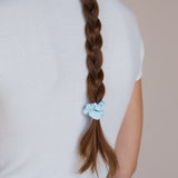 Blue Cotton Scrunchies Bundle (3er-Pack)