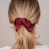 Red Silk Scrunchies Bundle (3er-Pack)