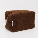 Teddy Kosmetiktasche braun