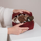 Teddy Kosmetiktasche rot