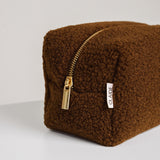 Teddy Kosmetiktasche braun