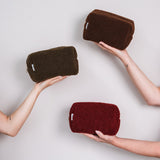 Teddy Kosmetiktasche rot