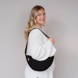 Cord Crossbody Bag schwarz