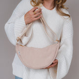 Cord Crossbody Bag beige