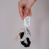Mini Scrunchies Basic Fluffy Bundle (4er-Pack)