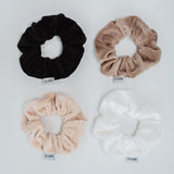 Scrunchies Basic Fluffy Bundle (4er-Pack)