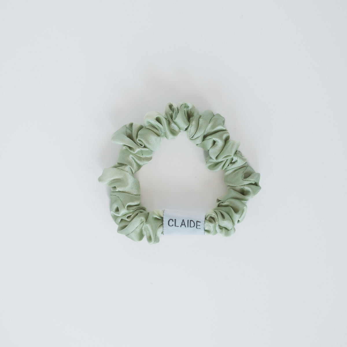Claide Marble Scrunchie – Luxuriöses Haaraccessoire aus echter Seide