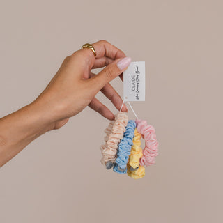 Mini Scrunchies Stripes Bundle (4er-Pack)