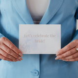 Postkarte JGA "Let´s celebrate"