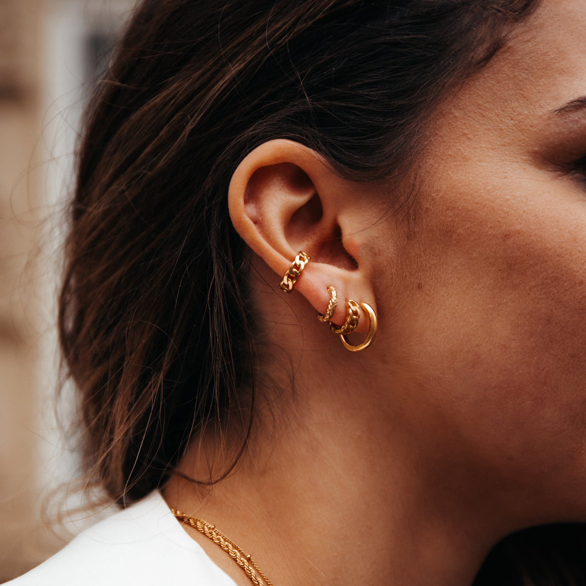 Earcuff Annie Schmuck von Claide mit Ohrringe