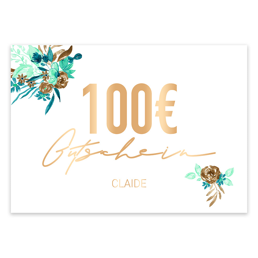 Gutschein per E-Mail - CLAIDE