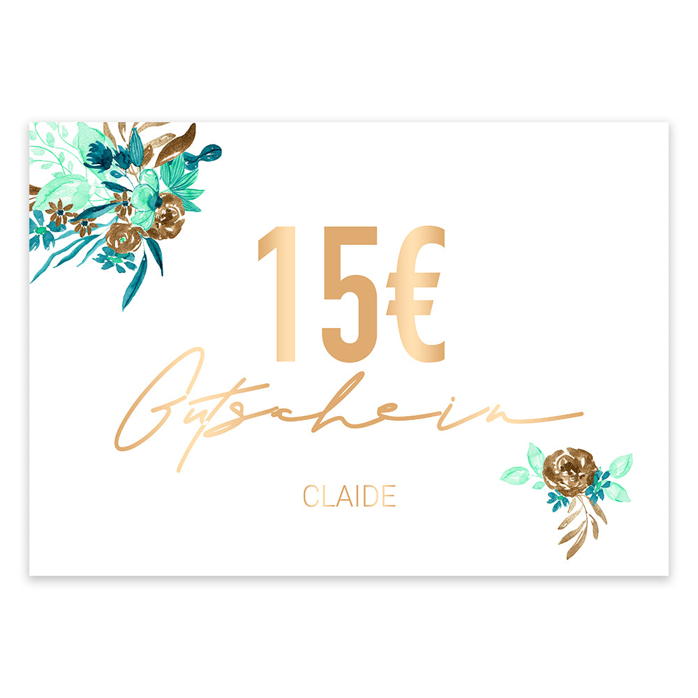Gutschein per E-Mail - CLAIDE