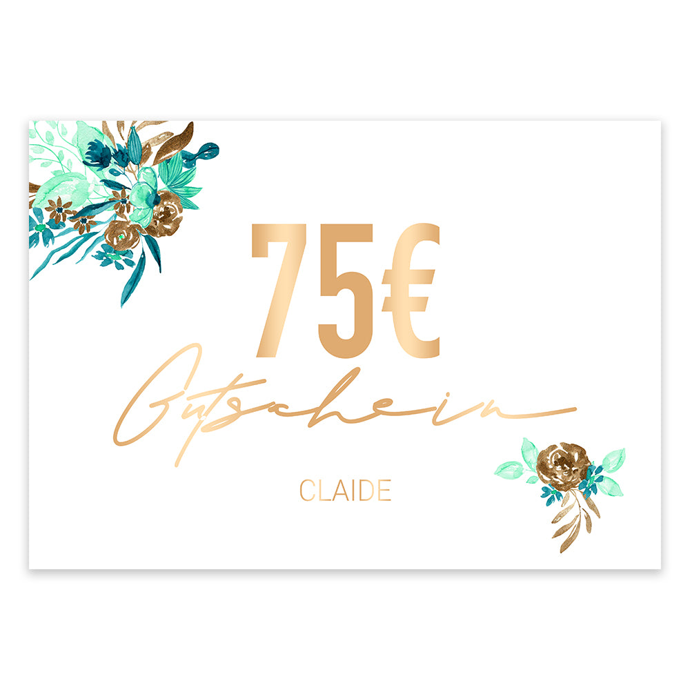 Gutschein per E-Mail - CLAIDE